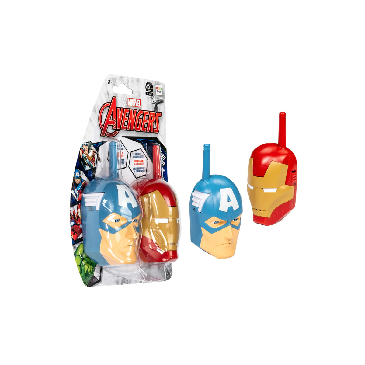 IMC Toys-Marvel Avengers Iron Man And Captain America Walkie Talkie -  SuperStore.ge – Online shop of Super chain stores