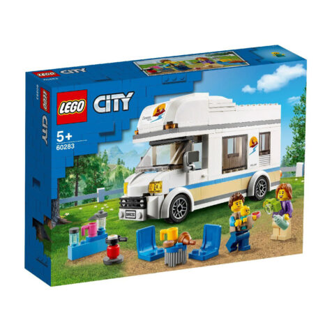 კუბიკები 190 ერთეული Holiday Camper Van City Lego