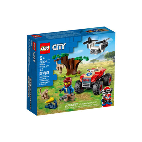 Lego-City Wildlife Rescue ATV 74 Pieces