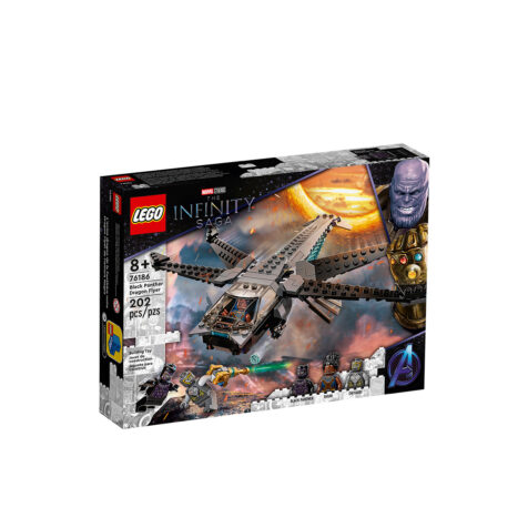 Lego-Marvel Black Panther Dragon Flyer 202 Pieces