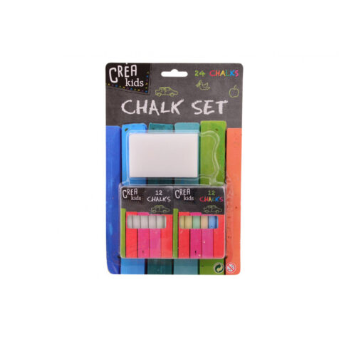 Johntoy-Crea Kids Blackboard Chalk Set 1x24