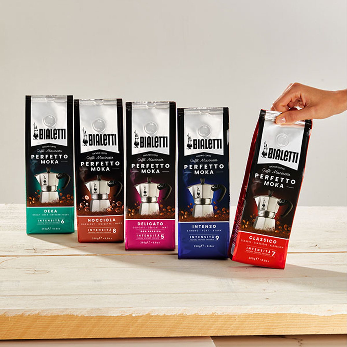Bialetti Perfetto Moka Chocolate Ground 