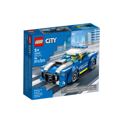 კუბიკები 94 ერთეული City Police Car Lego
