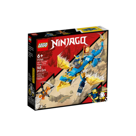 კუბიკები 140 ერთეული Jay’s Thunder Dragon EVO Ninjago Lego