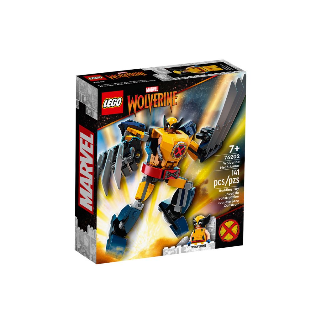 Lego-Marvel Wolverine Mech Armor 142 Pieces