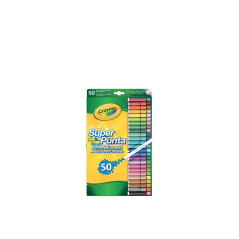 Crayola-Supertips Colored Markers 1×50