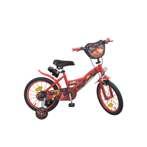 Toimsa-Disney Miraculous Ladybug Rider Bike With Water Bottle For 5-7 Years Old Children